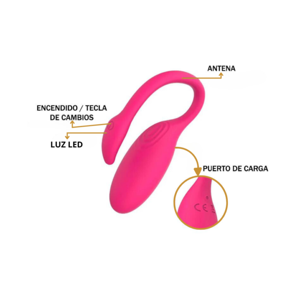 Vibrador Flamingo MagicMotion App - Imagen 3
