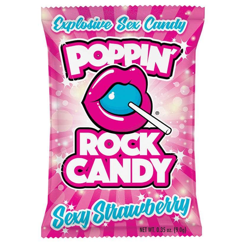 Dulce Chispeante Rock Candy Frutilla 9g