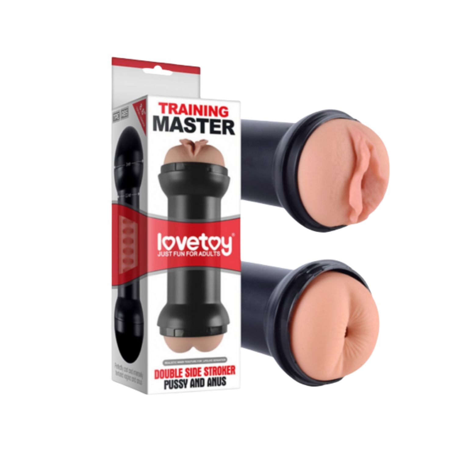 Masturbador Training Dloubble Vagina y Ano
