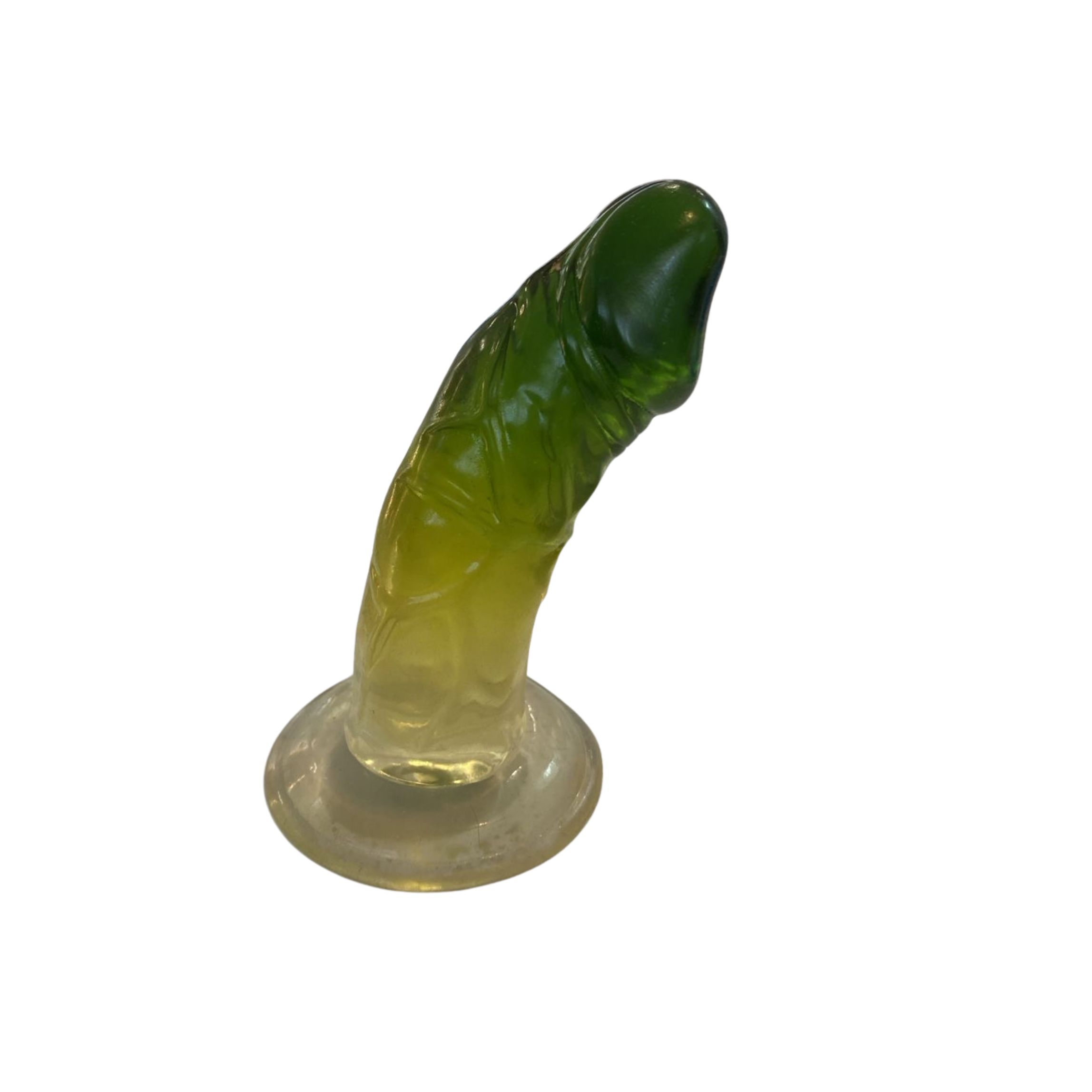 Dildo Being Fetish Cristal Green 15 cm