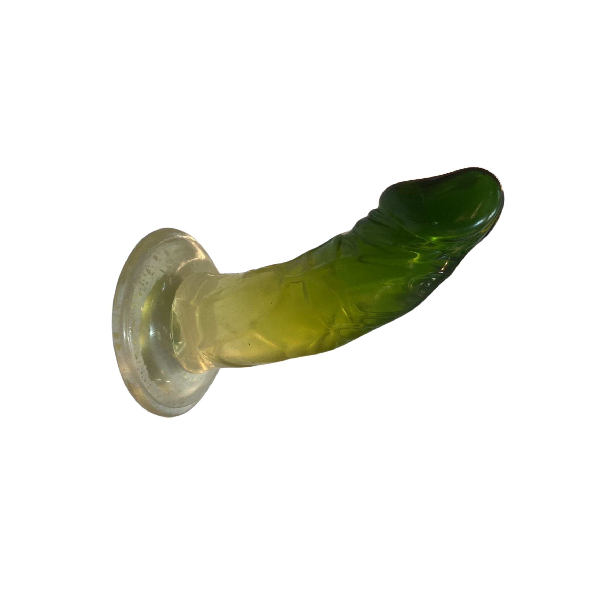 Dildo Being Fetish Cristal Green 15 cm - Imagen 3