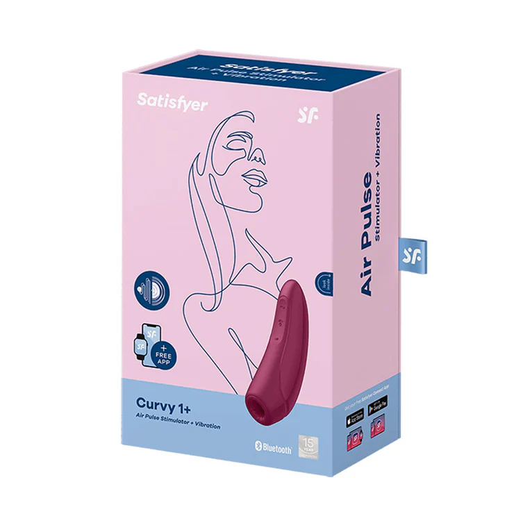 Succionador Curvy Satisfyer con App - Imagen 2