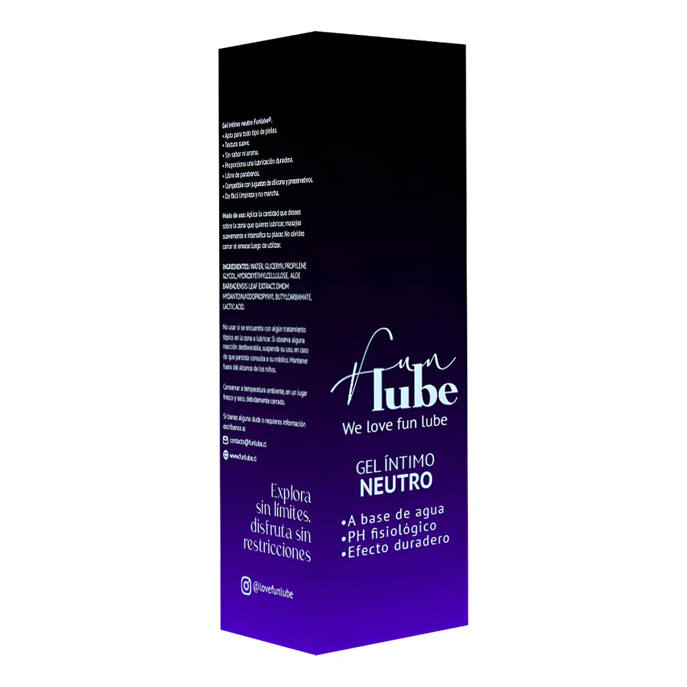 Lubricante FunLub Neutro 50ml - Imagen 3